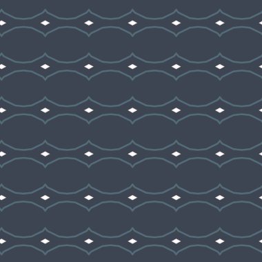 Geometrik şekilli kusursuz desen vektör çizimi