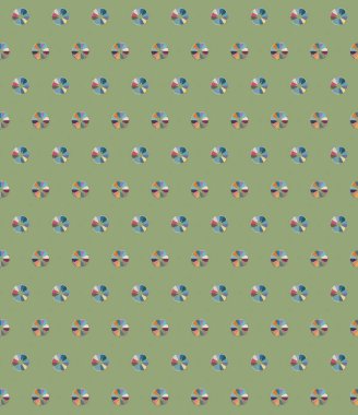 Geometrik şekilli kusursuz desen vektör çizimi