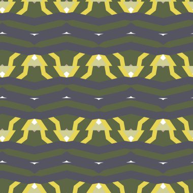 Geometrik şekilli kusursuz desen vektör çizimi