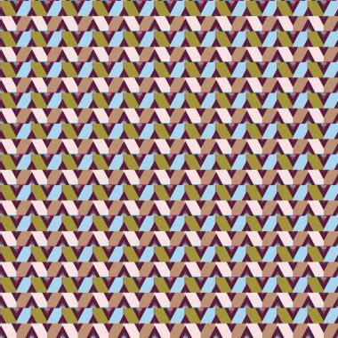 Geometrik şekilli kusursuz desen vektör çizimi