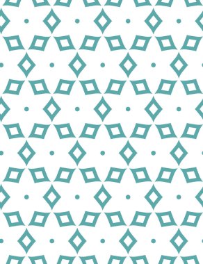 Geometrik şekilli kusursuz desen vektör çizimi