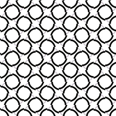 Geometrik şekilli kusursuz desen vektör çizimi