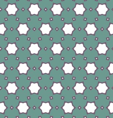 Geometrik şekilli kusursuz desen vektör çizimi