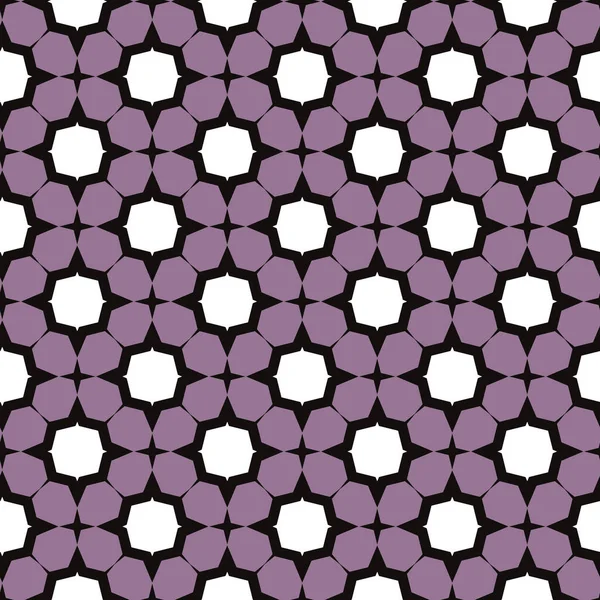 Patrón Ornamental Geométrico Sin Costuras Fondo Abstracto — Vector de stock