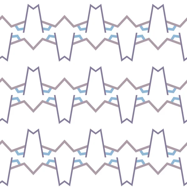 Motif Sans Couture Avec Des Formes Géométriques Illustration Vectorielle — Image vectorielle