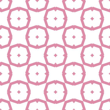 Geometrik şekilli kusursuz desen vektör çizimi