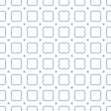 Geometrik şekilli kusursuz desen vektör çizimi