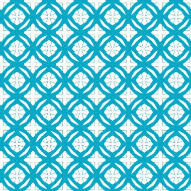 Geometrik şekilli kusursuz desen vektör çizimi