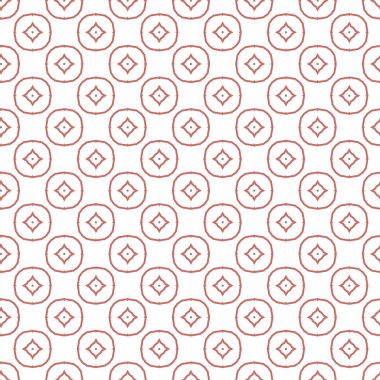 Geometrik şekilli kusursuz desen vektör çizimi