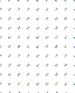 Geometrik şekilli kusursuz desen vektör çizimi