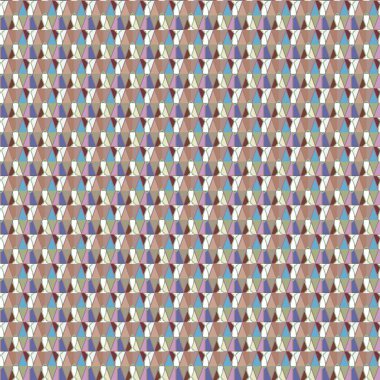 Geometrik şekilli kusursuz desen vektör çizimi