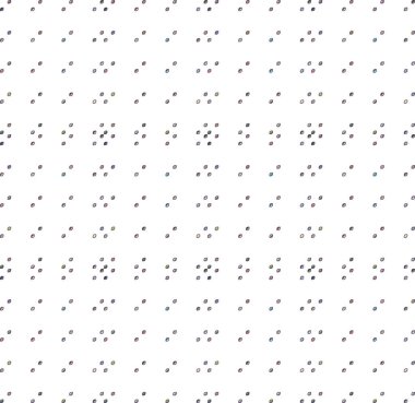 Geometrik şekilli kusursuz desen vektör çizimi