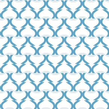 Geometrik şekilli kusursuz desen vektör çizimi