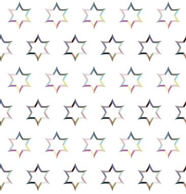 Geometrik şekilli kusursuz desen vektör çizimi