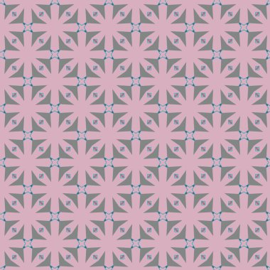 Geometrik şekilli kusursuz desen vektör çizimi