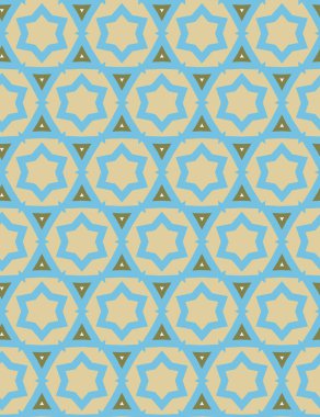 Geometrik şekilli kusursuz desen vektör çizimi
