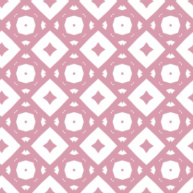 Geometrik şekilli kusursuz desen vektör çizimi