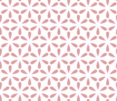 Geometrik şekilli kusursuz desen vektör çizimi