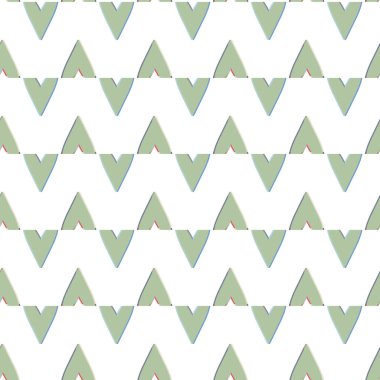 Geometrik şekilli kusursuz desen vektör çizimi