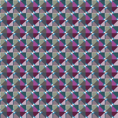 Geometrik şekilli kusursuz desen vektör çizimi