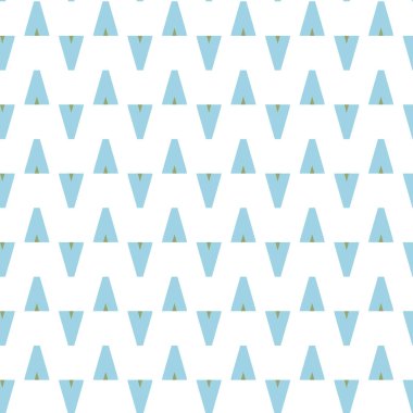 Geometrik şekilli kusursuz desen vektör çizimi