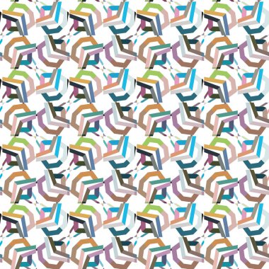 Kusursuz geometrik süs deseni. soyut arkaplan.