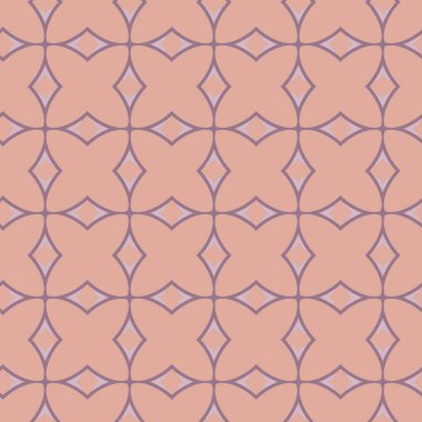 Geometrik şekilli kusursuz desen vektör çizimi