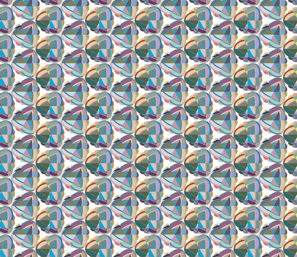 Illustration Abstraite Motif Coloré Fond Transparent — Image vectorielle