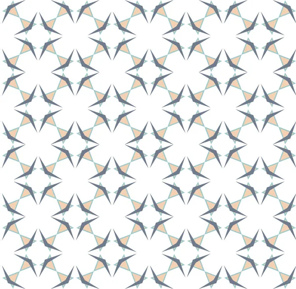 Patrón Ornamental Geométrico Sin Costuras Fondo Abstracto — Vector de stock