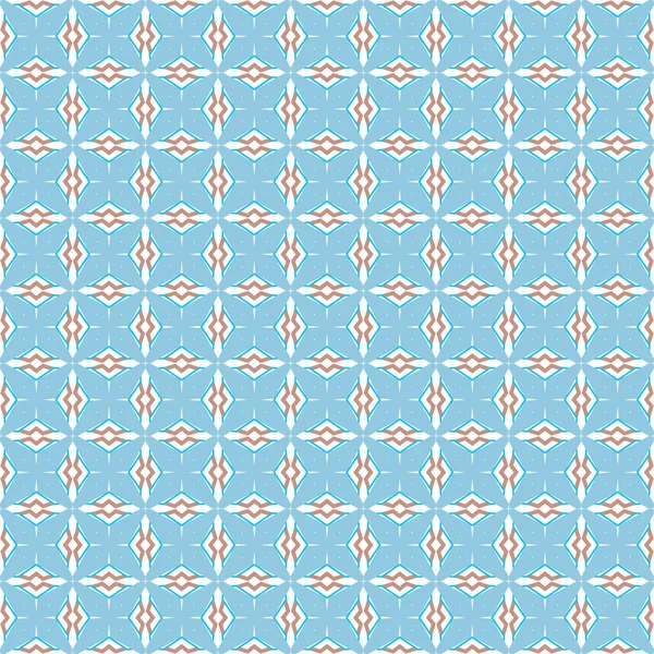 Seamless Pattern Geometric Shapes Vector Illustration — Stock Vector