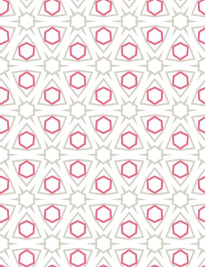 Geometrik şekilli kusursuz desen vektör çizimi