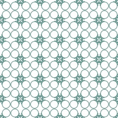 Geometrik şekilli kusursuz desen vektör çizimi