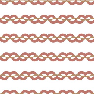 Geometrik şekilli kusursuz desen vektör çizimi