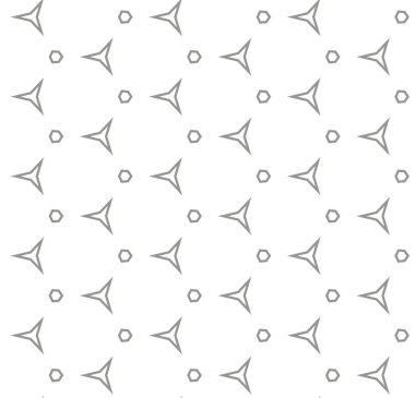 Geometrik şekilli kusursuz desen vektör çizimi