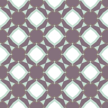 Geometrik şekilli kusursuz desen vektör çizimi