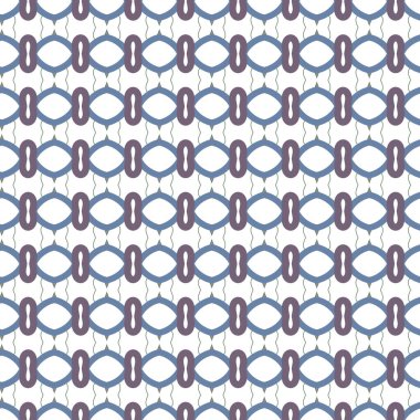 Geometrik şekilli kusursuz desen vektör çizimi