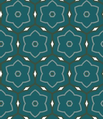 Geometrik şekilli kusursuz desen vektör çizimi