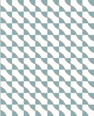 Geometrik şekilli kusursuz desen vektör çizimi