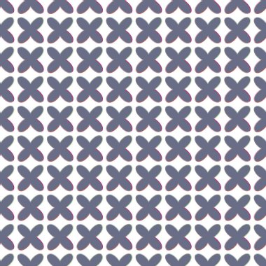 Geometrik şekilli kusursuz desen vektör çizimi