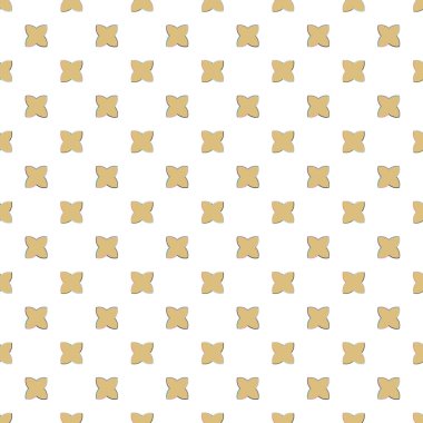 Geometrik şekilli kusursuz desen vektör çizimi