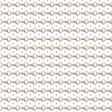 Geometrik şekilli kusursuz desen vektör çizimi