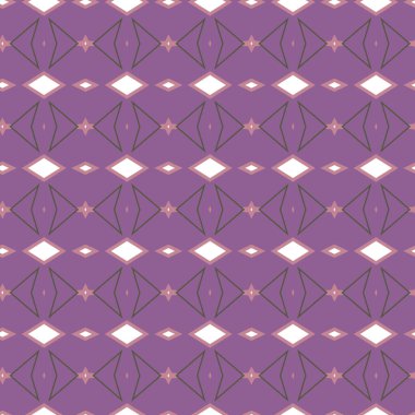 Geometrik şekilli kusursuz desen vektör çizimi