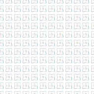 Geometrik şekilli kusursuz desen vektör çizimi