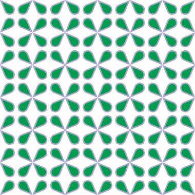 Geometrik şekilli kusursuz desen vektör çizimi