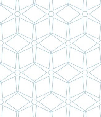 Geometrik şekilli kusursuz desen vektör çizimi