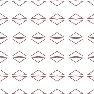 Geometrik şekilli kusursuz desen vektör çizimi