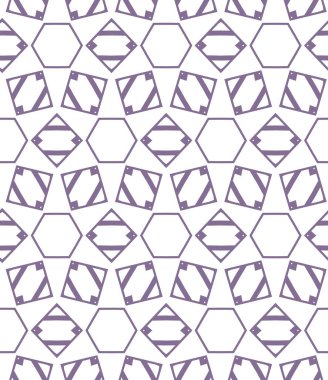 Geometrik şekilli kusursuz desen vektör çizimi