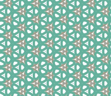 Geometrik şekilli kusursuz desen vektör çizimi