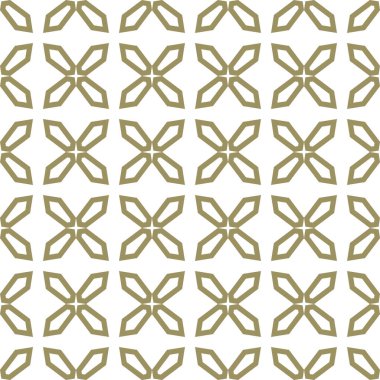 Geometrik şekilli kusursuz desen vektör çizimi