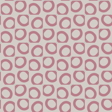 Geometrik şekilli kusursuz desen vektör çizimi